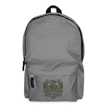 Samen speichern Teilen Sie morgen - Rucksack - Mittelgrau - Vorne