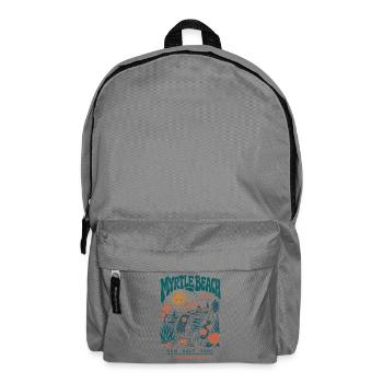 Myrtle Beach 2026 Surf & Sonne - Rucksack - Mittelgrau - Vorne