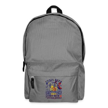 Derry Vintage Stout Beer Dublin Pub Style - Rucksack - Mittelgrau - Vorne