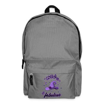 Witch and Fabulous - Rucksack - Mittelgrau - Vorne