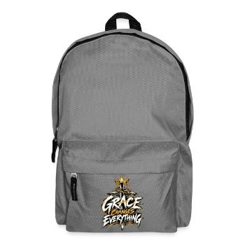 Grace Changes Everything - Rucksack - Mittelgrau - Vorne