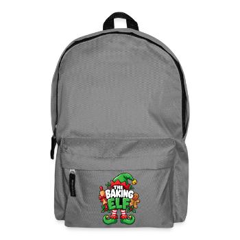 Die Backelf Festtagszauber - Rucksack - Mittelgrau - Vorne