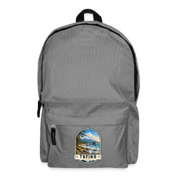 Tofino Kanada Küstenlandschaft Urlaub - Rucksack - Mittelgrau - Vorne