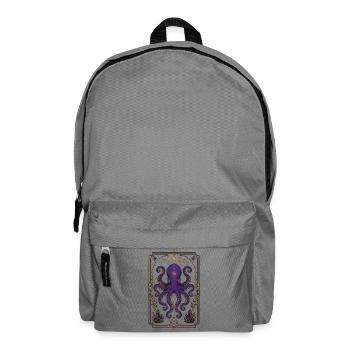 Witchy Tarot Octopus - Rucksack - Mittelgrau - Vorne