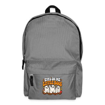 Augen auf mich: Kleine Boo-Geister - Rucksack - Mittelgrau - Vorne