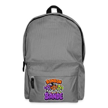 Bonbon Bande - Halloween Süßigkeiten - Rucksack - Mittelgrau - Vorne