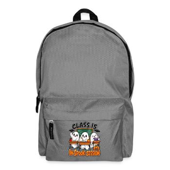 Geisterklasse Spookische Lernrunde - Rucksack - Mittelgrau - Vorne