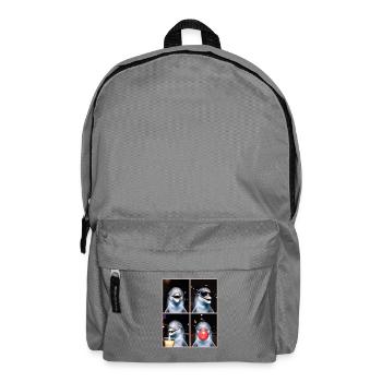 Delfine Delfin - Rucksack - Mittelgrau - Vorne
