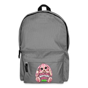 Social Battery Hoppelbunny 100% - Rucksack - Mittelgrau - Vorne