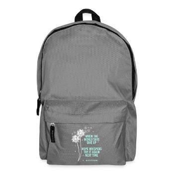 Embryo Transfer Tag Fötus - Rucksack - Mittelgrau - Vorne