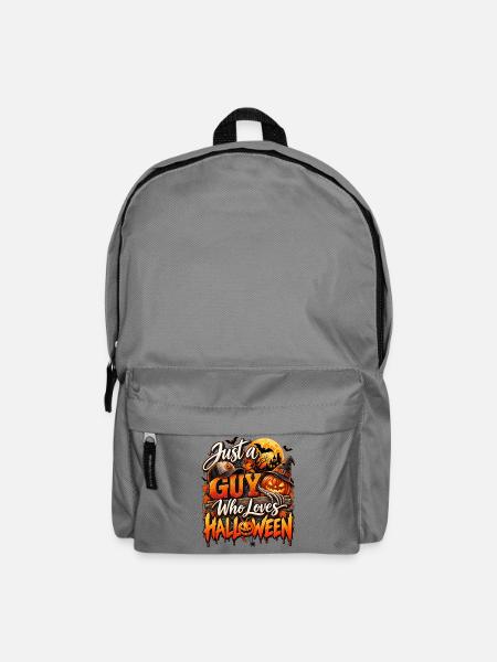 Just a Guy Who Loves Halloween - Rucksack - Mittelgrau