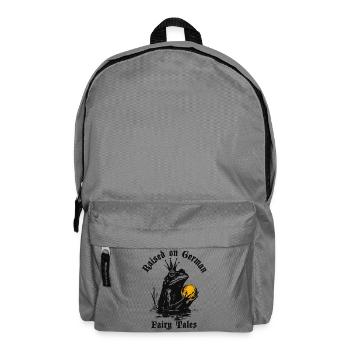 Raised on German Fairy Tails Froschkönig - Rucksack - Mittelgrau - Vorne