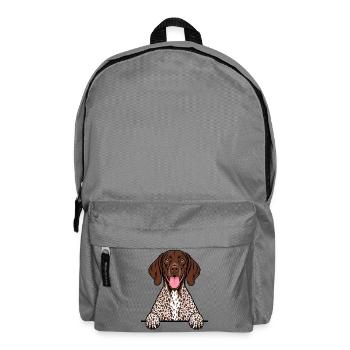 Deutsch Kurzhaar - Rucksack - Mittelgrau - Vorne