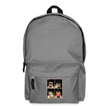 Frösche Frosch - Rucksack - Mittelgrau - Vorne