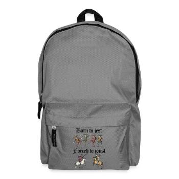 Scherz und Turrspiel - Rucksack - Mittelgrau - Vorne