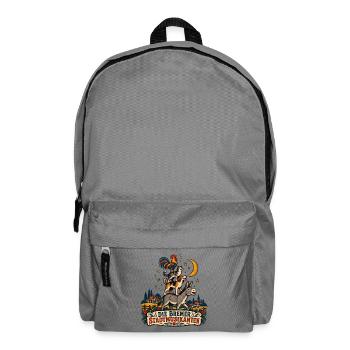 Bremer Stadtmusikanten Stack - Rucksack - Mittelgrau - Vorne