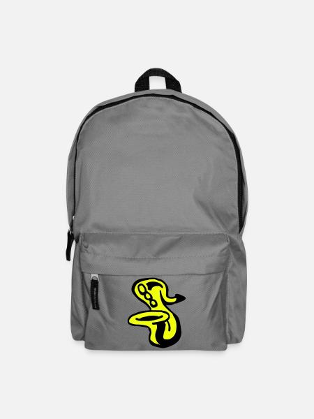 Saxophon - Rucksack - Mittelgrau