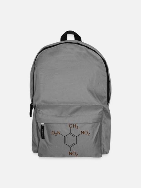 Trinitrotoluene - Rucksack - Mittelgrau