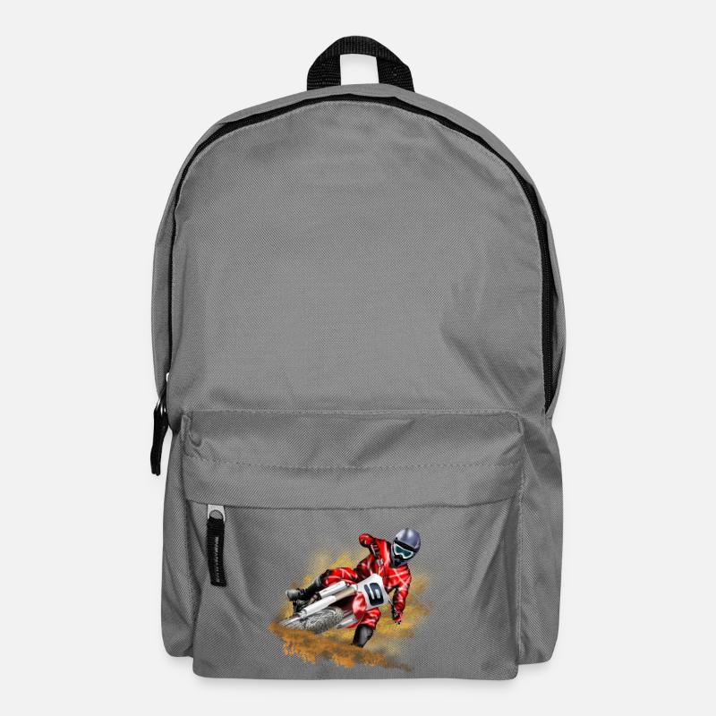 Motocross - Backpack - elephant grey