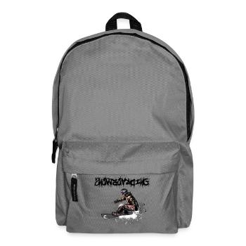 snowboarding - Backpack - elephant grey - Front