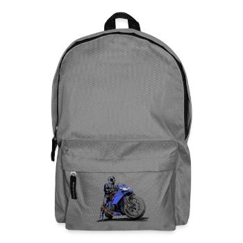 motorcycle - Backpack - elephant grey - Front
