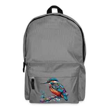 Martin-pêcheur - Sac à dos - gris éléphant - Devant