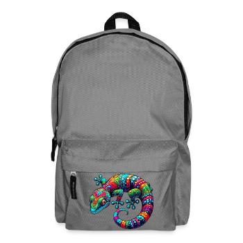 Gecko - Rucksack - Mittelgrau - Vorne