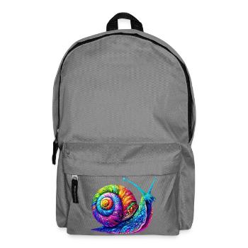 Schnecke - Rucksack - Mittelgrau - Vorne