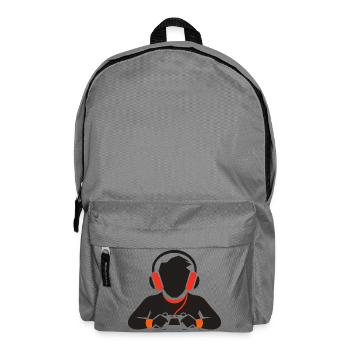 Dessin d’amateur de jeux - Sac à dos - gris éléphant - Devant