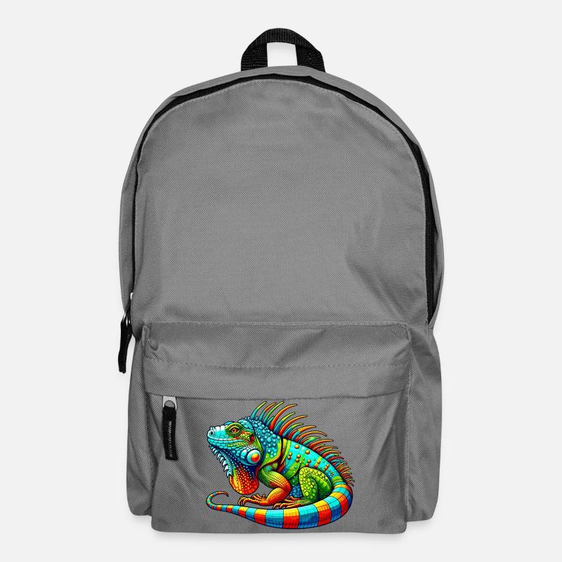 Iguane - Sac à dos - gris éléphant