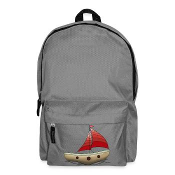 Boot - Rucksack - Mittelgrau - Vorne