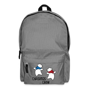 Christmas Crew - Rucksack - Mittelgrau - Vorne
