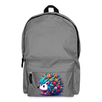 Hedgehog - Backpack - elephant grey - Front