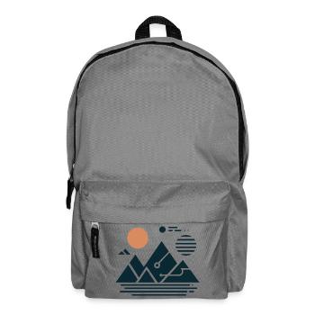 Gebirge - Rucksack - Mittelgrau - Vorne