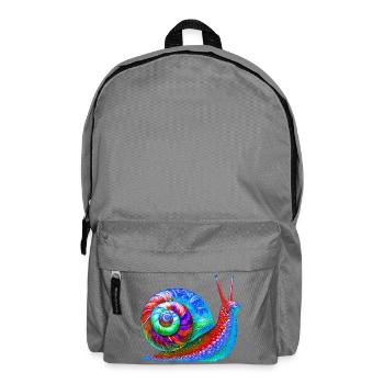 Snail - Backpack - elephant grey - Front