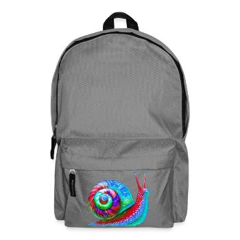 Snail - Backpack - elephant grey - Front