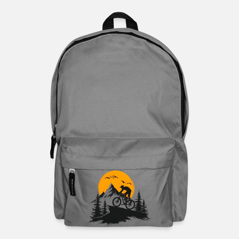 Mountainbike - Rucksack - Mittelgrau