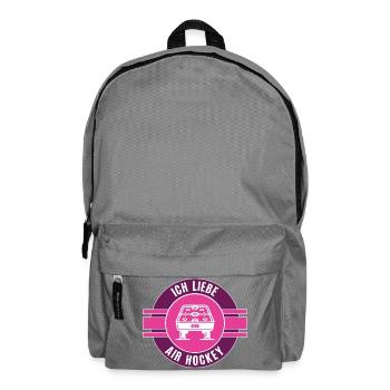 I Love Air Hockey Air Hockey Team - Backpack - elephant grey - Front