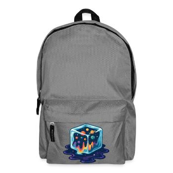 Cosmic Icecube Galaxy - Backpack - elephant grey - Front