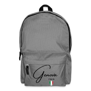 Design élégant Gênes, Gênes Italie - Sac à dos - gris éléphant - Devant