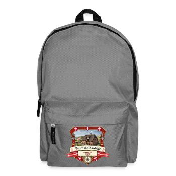 Wozu Karibik? Ich will nach Vejle! - Rucksack - Mittelgrau - Vorne