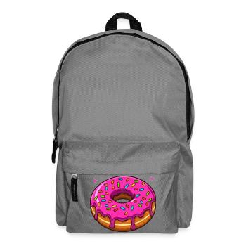 A hole full of happiness - Backpack - elephant grey - Front