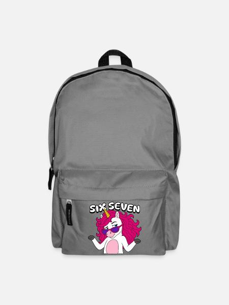 Six Seven Unicorn  - Rucksack - Mittelgrau