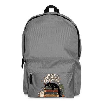 Just One More Chapter Katze - Rucksack - Mittelgrau - Vorne