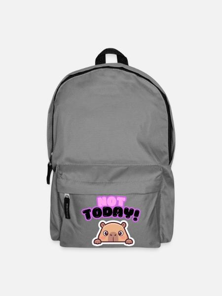 Heute nicht - Rucksack - Mittelgrau