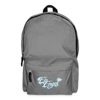 Eisengel Kalter Blick Warmes Herz - Rucksack - Mittelgrau - Vorne