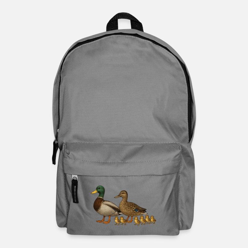 Duck Family - Backpack - elephant grey