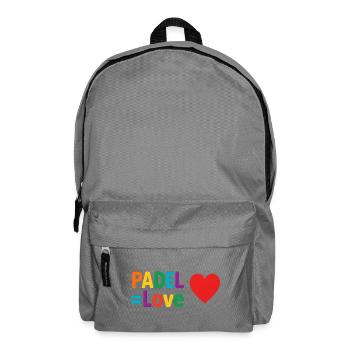 Padel Love Heart - Sac à dos - gris éléphant - Devant