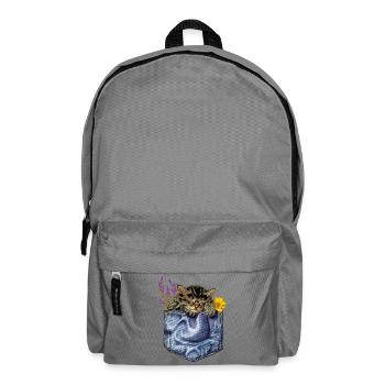 Katze - Backpack - elephant grey - Front
