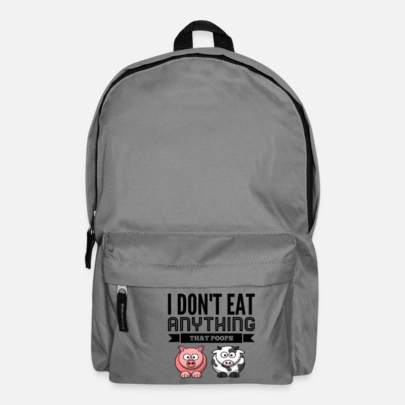 Vegan - Rucksack - Mittelgrau